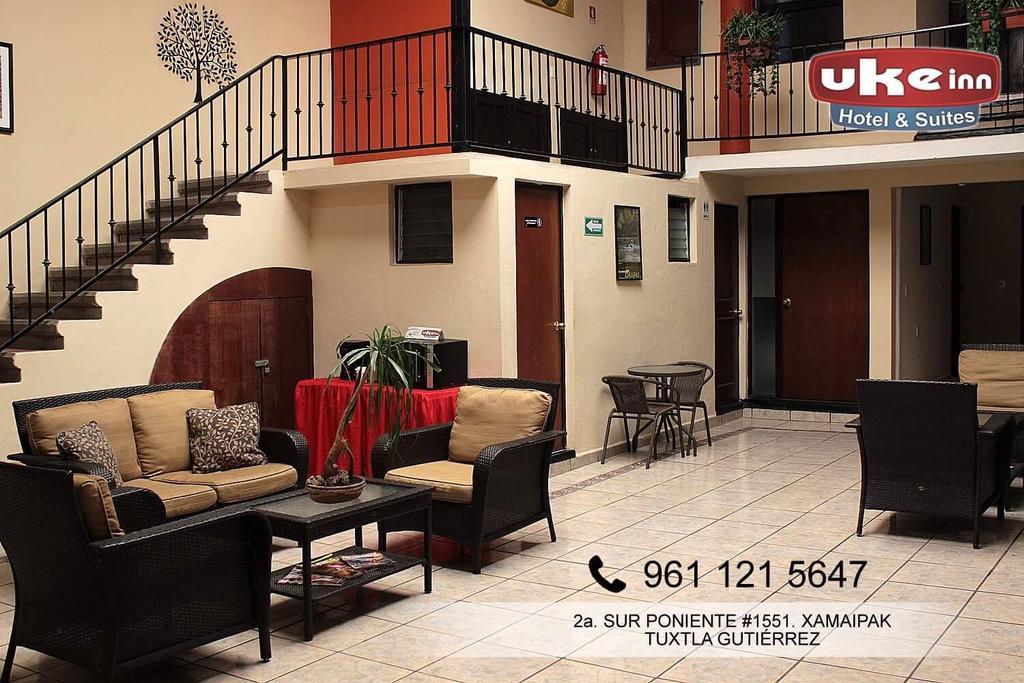 Uke Inn Hotel & Suites Xamaipak Tuxtla Gutiérrez Exterior foto